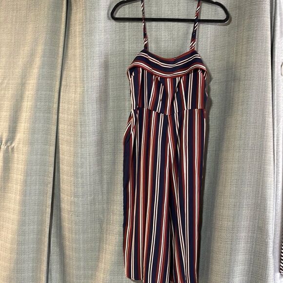 EUC Nordstrom Socialite Strappy Dress Jumpsuit Romper w Pockets Small - Picture 2 of 10